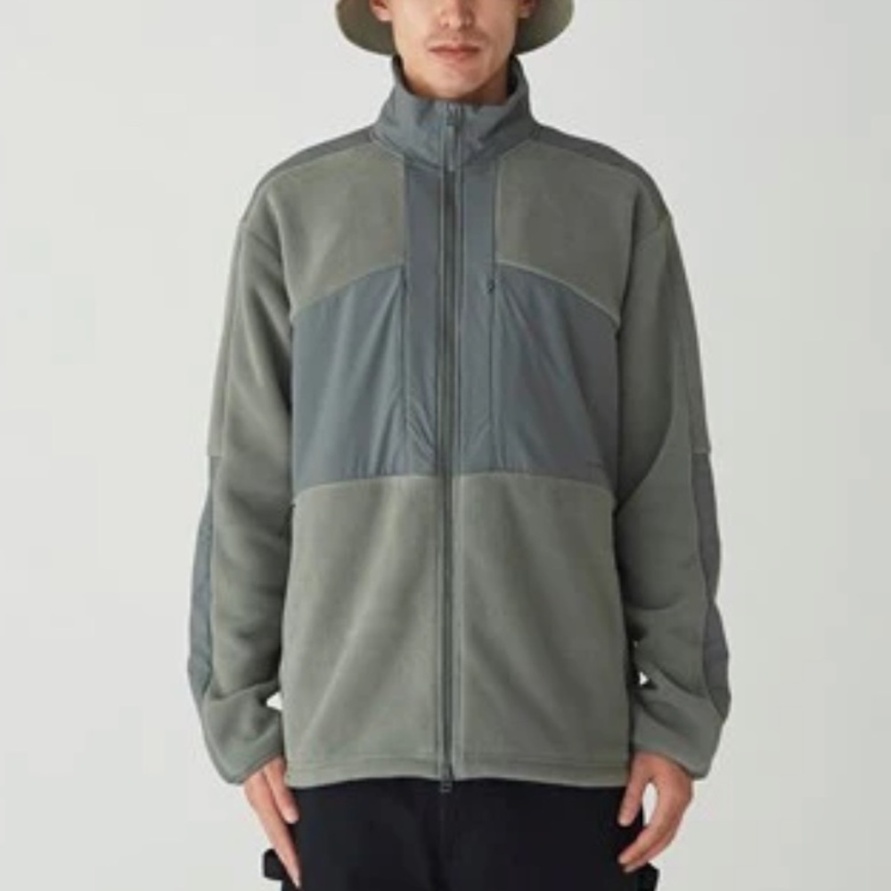 Snow peak Double Face Fleece Jacket - Gray